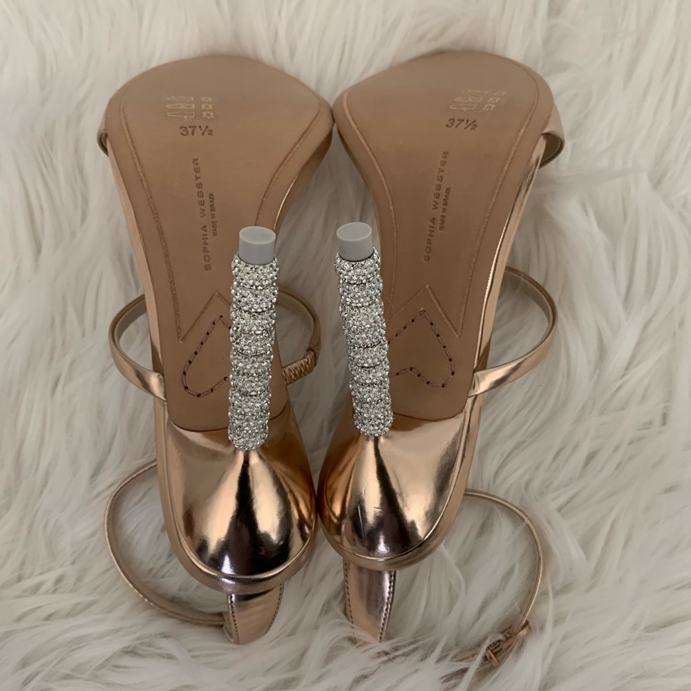 Sophia Webster | Rosalind Crystal-Heel Sandal - Picture 8 of 8